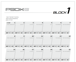 P90X3 Schedule